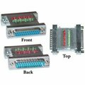 Swe-Tech 3C Serial Check Tester With Green and Red LEDs, DB25 Male to DB25 Female FWT31D3-42200